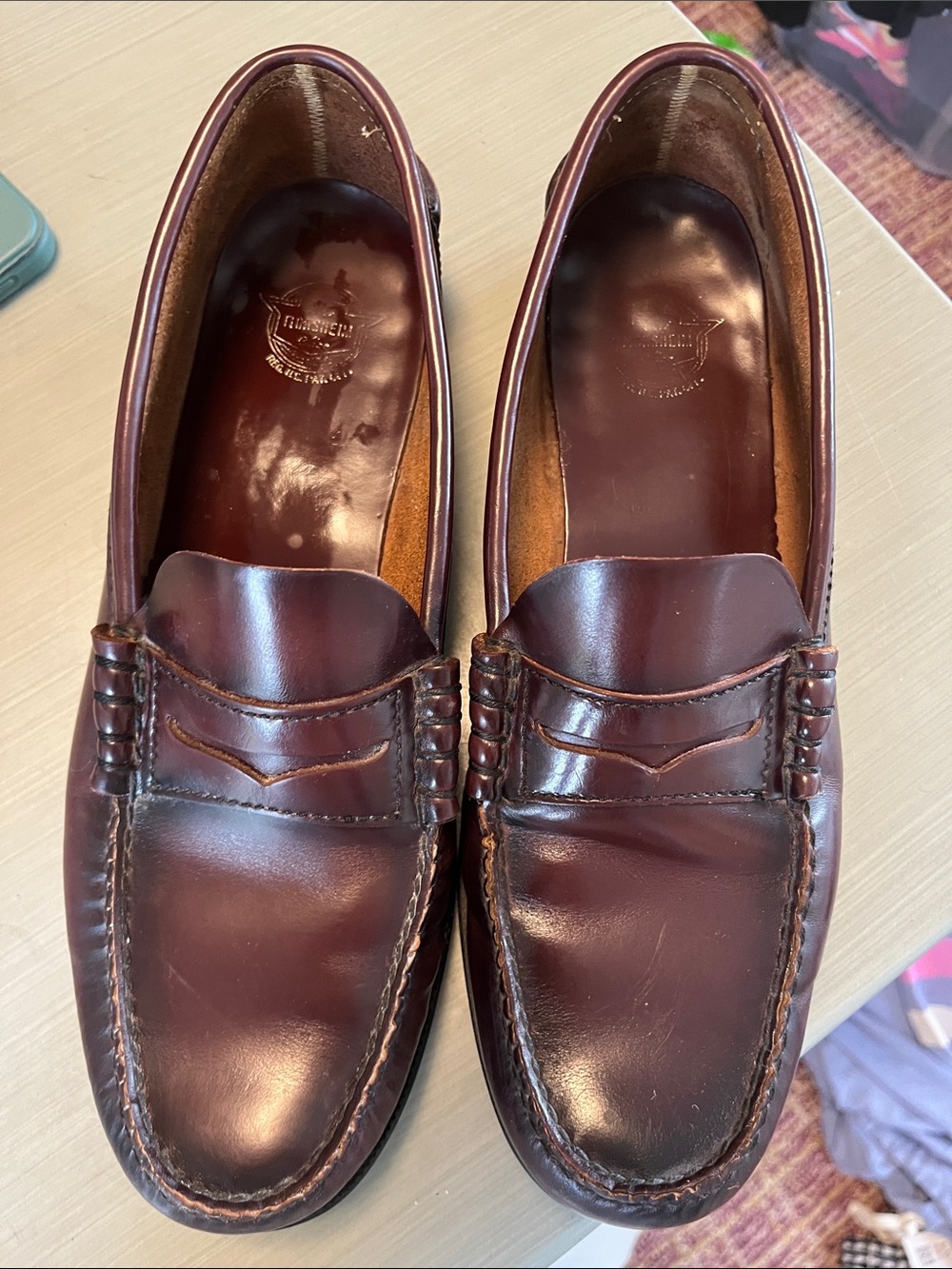 Florsheim Penny Loafers Cordovan